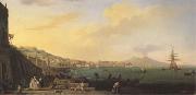 VERNET, Claude-Joseph View of Naples with Nt.Vesuvius (mk05) china oil painting reproduction